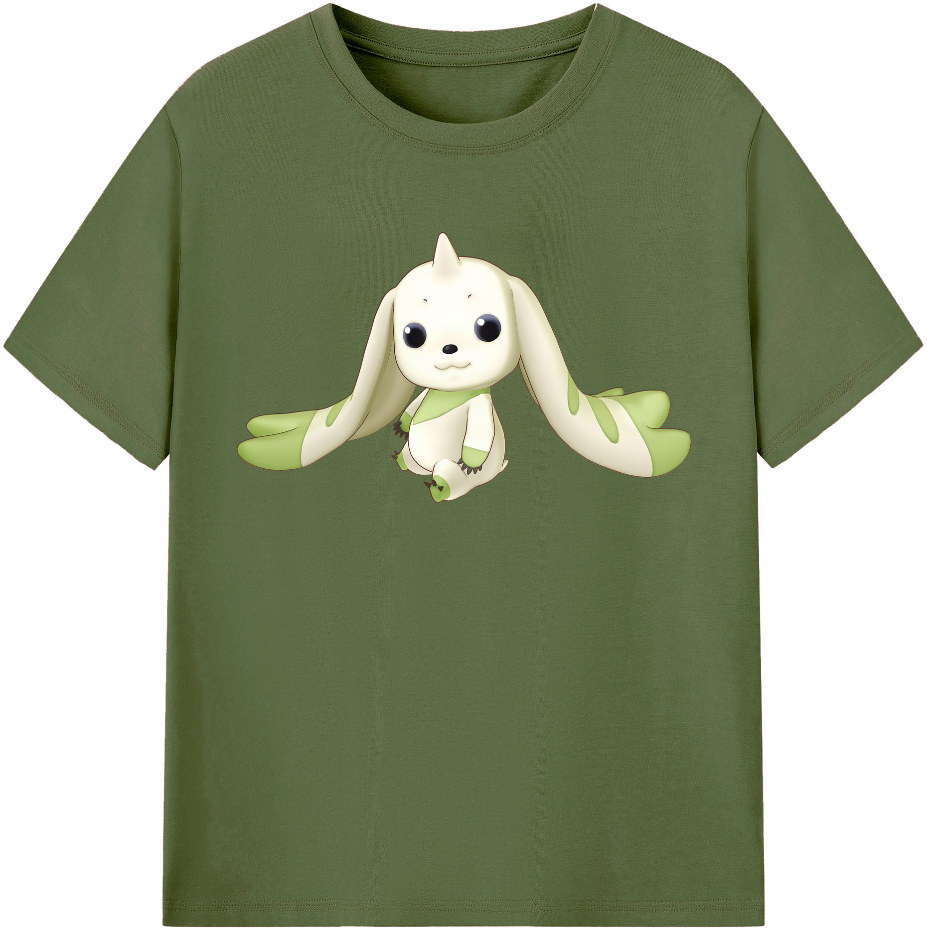 （画像用） Digimon デジタルモンスター/デジモン 綿100％半袖Tシャツ（フロントプリント）